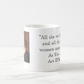 Shakespeare Quote Koffiemok (Center)