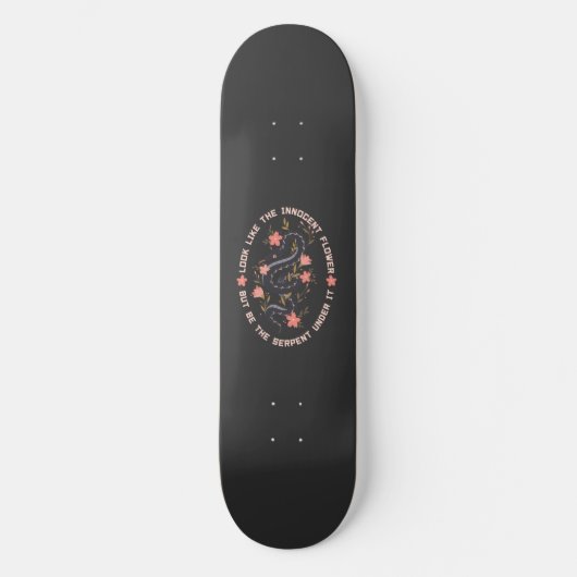 Shakespeare quote - Lady Macbeth Persoonlijk Skateboard (Voorkant)