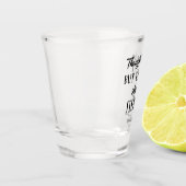 Shakespeare Quote - Little but Fierce II Shot Glas (Links)