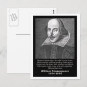 Shakespeare Quote MidSummer Night's Dream Briefkaart (Voorkant / Achterkant)
