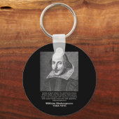 Shakespeare Quote MidSummer Night's Dream Sleutelhanger (Voorkant)