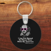 Shakespeare Quote Not Bound To Please Literature T Sleutelhanger (Voorkant)