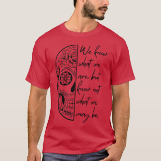 Shakespeare Quote Ophelia in Hamlet T-shirt
