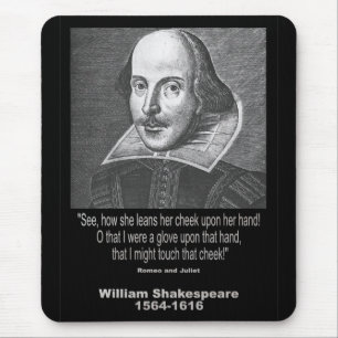 Shakespeare Quote ~ Romeo en Juliet Muismat