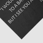 Shakespeare Quote - Slag om gerechten Tissuepapier (Detail)