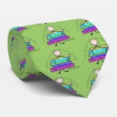 Shakespeare Quote Stick People Design Stropdas (Opgerold)