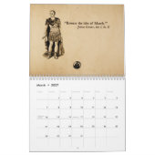 Shakespeare Quotes Yarly Calendar Kalender (Mar 2027)
