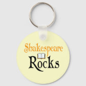 Shakespeare Rocks Sleutelhanger Gift (Voorkant)
