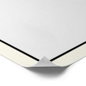 Shakespeare Romeo en Juliet Abstract Minimalist Poster (Hoek)