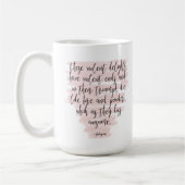 Shakespeare Romeo en Juliet Quote Koffiemok (Links)