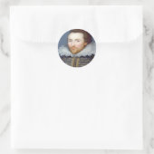 Shakespeare Ronde Sticker (Tas)