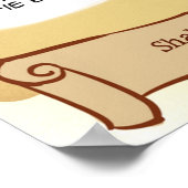 Shakespeare Selfie Funny Poster (Hoek)