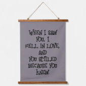 Shakespeare Set van Drie Liefde | Hangend Wandkleed (Voorkant)