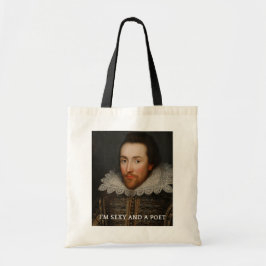 Shakespeare Sexy en Poet Canvas tas