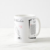 Shakespeare Sonnet 113 Koffiemok (Voorkant rechts)