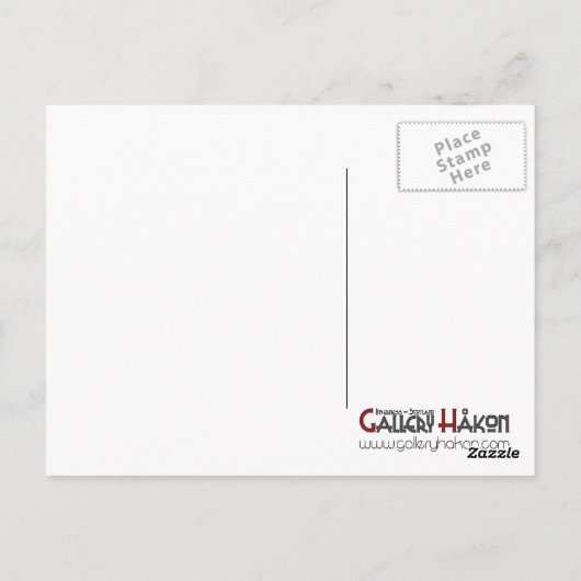 Shakespeare Sonnet 116 (CXVI) op perkament Briefkaart (Achterkant)