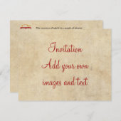 Shakespeare Sonnet 129 (CXXIX) op Parchment Kaart (Voorkant / Achterkant)