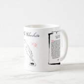 Shakespeare Sonnet 135 Koffiemok (Voorkant rechts)