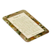 Shakespeare Sonnet 18 Magneet (Rechterzijde)