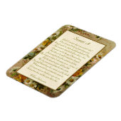 Shakespeare Sonnet 18 Magneet (Linkerzijde)