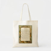 Shakespeare Sonnet 18 Tote Bag (Voorkant)