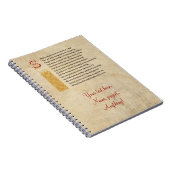 Shakespeare Sonnet 18 (XVIII) op het perkament Notitieboek (Rechterzijde)