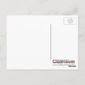 Shakespeare Sonnet 1 Parchment Briefkaart (Achterkant)