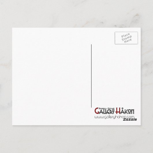 Shakespeare Sonnet 1 Parchment Briefkaart (Achterkant)