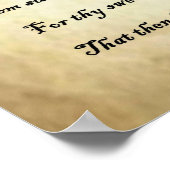 Shakespeare Sonnet 29 Poster (Hoek)