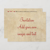 Shakespeare Sonnet 29 (XXIX) op Parchment Kaart (Voorkant / Achterkant)