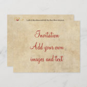 Shakespeare Sonnet 3 (III) op Parchment Kaart (Voorkant / Achterkant)