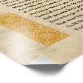 Shakespeare Sonnet 55 (LV) op het perkament Foto Afdruk (Hoek)