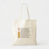 Shakespeare Sonnet 65 (LXV) op perkament Tote Bag (Voorkant)