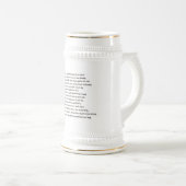 Shakespeare Sonnet 73 (LXXIII) op het perkament Bierpul (Voorkant rechts)