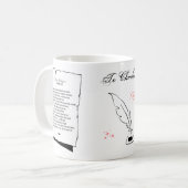 Shakespeare Sonnet 90 Koffiemok (Voorkant links)