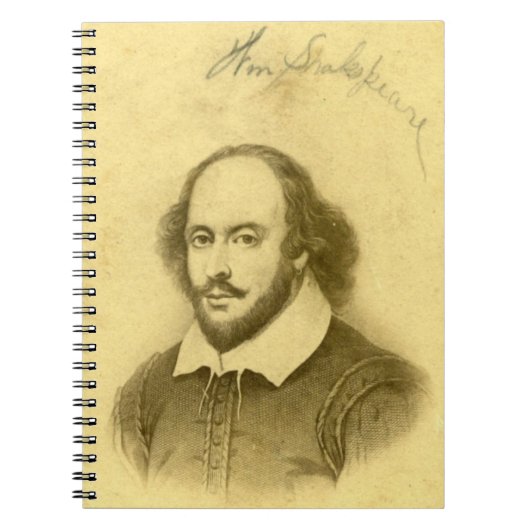 Shakespeare Spiral Notitieboek (Voorkant)