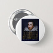 Shakespeare Sterfelijk Verliefde Geliefden Geschen Ronde Button 5,7 Cm (Voorkant /achterkant)