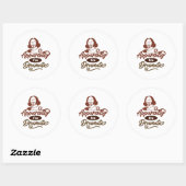 Shakespeare Stickers - Drama Theater Stickers (Vel)