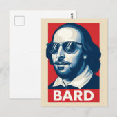 Shakespeare Stratford-Upon-Avon Reizen naar Engela Briefkaart (Voorkant / Achterkant)