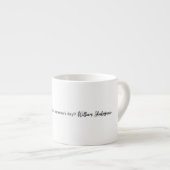 Shakespeare Summer Quote Decor For Home Espresso Kop (Voorkant rechts)