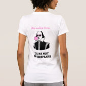 Shakespeare T-Shirt (Achterkant)