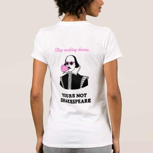 Shakespeare T-Shirt (Achterkant)