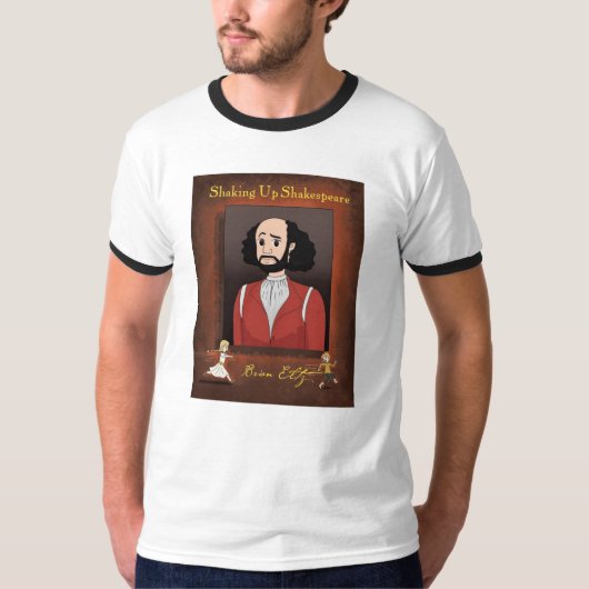 Shakespeare T-shirt omhoog schudden (Voorkant)