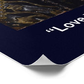 Shakespeare Tame Snake Love Quote Poster Print (Hoek)