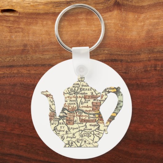 Shakespeare Teapot Sleutelhanger (Voorkant)