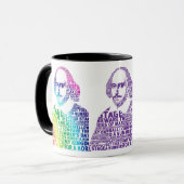 Shakespeare-tekstontwerp Mok (Voorkant links)