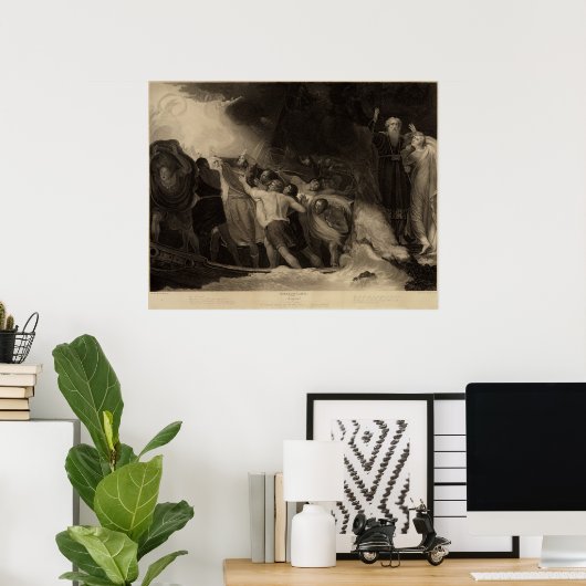 Shakespeare The Tempest Poster (Thuiskantoor)