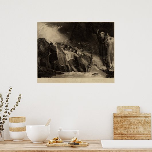 Shakespeare The Tempest Poster (Keuken)