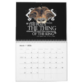 Shakespeare Theatrische maskers Wall Agenda Kalender (Mar 2026)