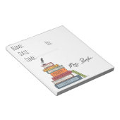 Shakespeare Theme Literatuurzaal passeert notitieb Notitieblok (Schuin)